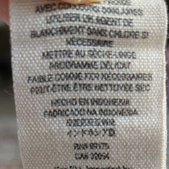 Free People Sleeveless V-Neck Swing Top Aztec Pattern M - Picture 8 of 9